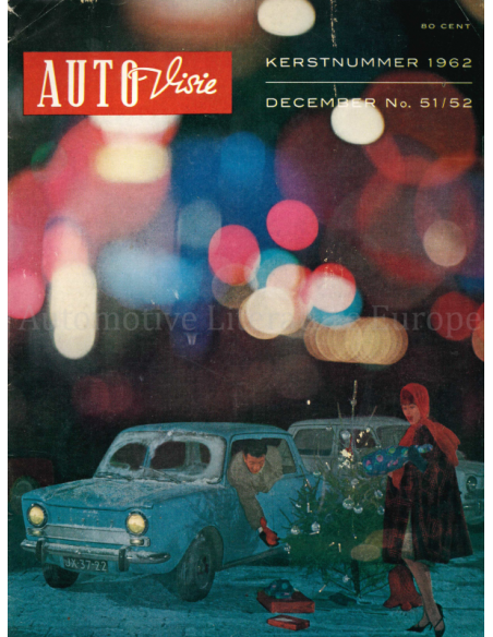 1962 AUTOVISIE MAGAZINE 51,52 DUTCH
