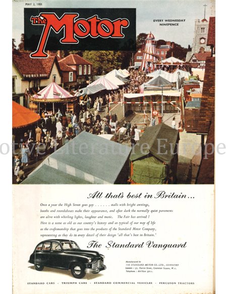 1951 THE MOTOR MAGAZIN 2568 ENGLISH