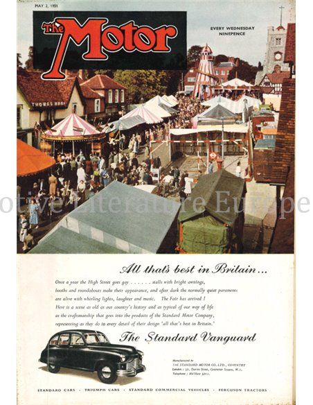 1951 THE MOTOR MAGAZINE 2565 ENGELS