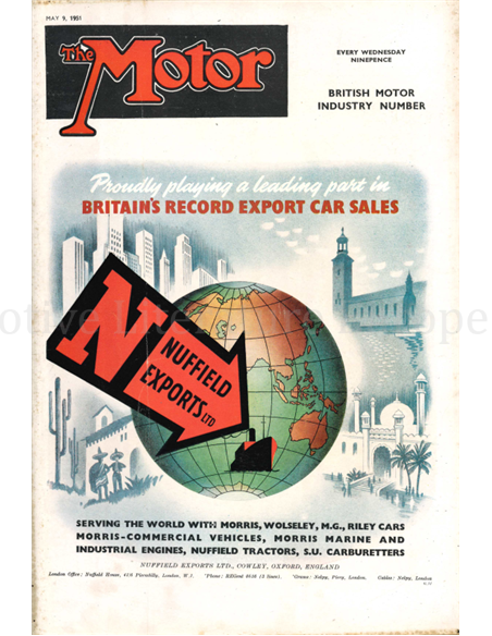 1951 THE MOTOR MAGAZIN 2569 ENGLISH
