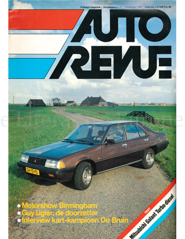 1980 AUTO REVUE MAGAZINE 22 NEDERLANDS