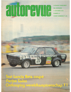 1974 AUTO REVUE MAGAZINE 21 NEDERLANDS