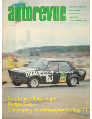1974 AUTO REVUE MAGAZINE 21 Niederländisch