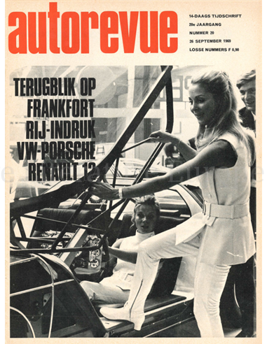 1969 AUTO REVUE MAGAZINE 20 DUTCH