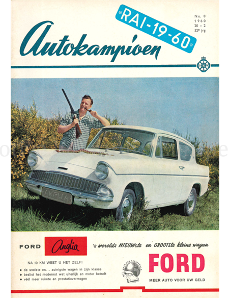 1960 AUTOKAMPIOEN MAGAZIN 08 NIEDERLÄNDISCH