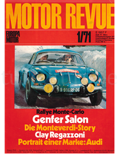 1971 MOTOR REVUE MAGAZINE 77 DUITS