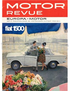 1961 MOTOR REVUE JAHRBUCH 41 DEUTSCH