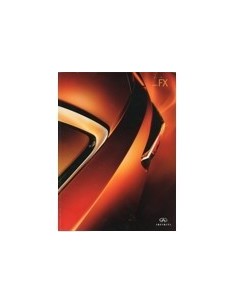 2006 INFINITI FX BROCHURE ENGELS USA