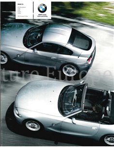 2007 BMW Z4 ROADSTER & COUPE PROSPEKT NIEDERLÄNDISCH