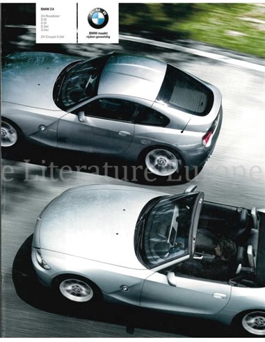 2007 BMW Z4 ROADSTER & COUPE BROCHURE DUTCH
