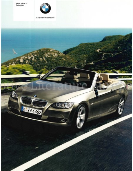 2008 BMW 3 SERIE CABRIOLET BROCHURE FRANS