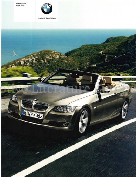 2008 BMW 3 SERIES CONVERTIBLE BROCHURE FRENCH