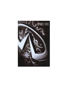 1993 INFINITI PROGRAMMA BROCHURE ENGELS USA