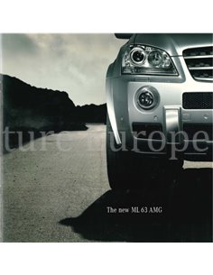 2005 MERCEDES BENZ ML63 AMG BROCHURE ENGLISH