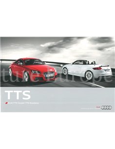 2010 AUDI TTS PROSPEKT DEUTSCH