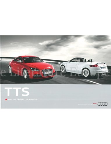 2010 AUDI TTS PROSPEKT DEUTSCH