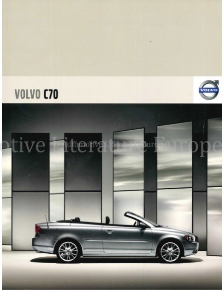 2006 VOLVO C70 COUPE | CONVERTIBLE BROCHURE DUTCH