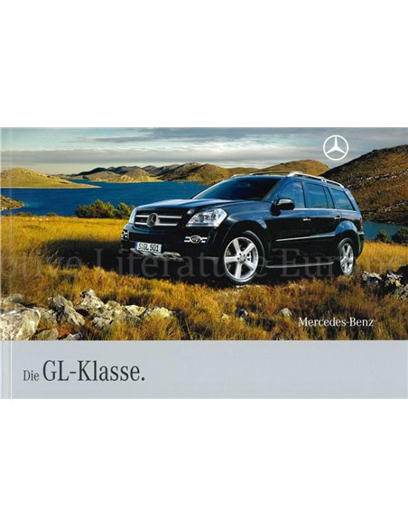 2008 MERCEDES BENZ GL CLASS  BROCHURE GERMAN