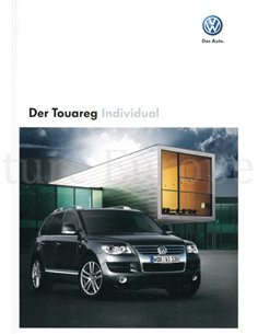 2008 VOLKSWAGEN TOUAREG BROCHURE DUITS