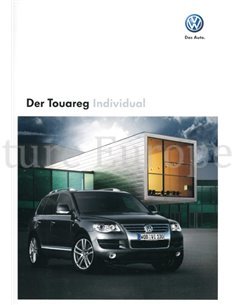 2008 VOLKSWAGEN TOUAREG BROCHURE DUITS