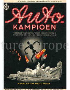 1937 AUTOKAMPIOEN MAGAZIN 05 NIEDERLÄNDISCH