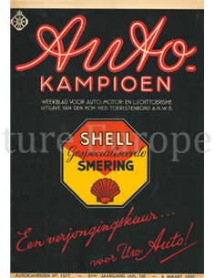 1937 AUTOKAMPIOEN MAGAZINE 10 NEDERLANDS
