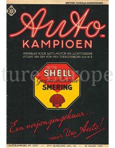 1937 AUTOKAMPIOEN MAGAZINE 12 NEDERLANDS