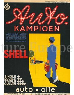 1937 AUTOKAMPIOEN MAGAZINE 13 DUTCH