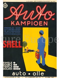 1937 AUTOKAMPIOEN MAGAZIN 17 NIEDERLÄNDISCH