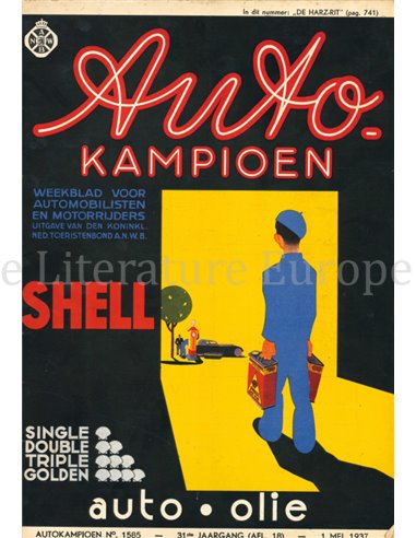 1937 AUTOKAMPIOEN MAGAZINE 18 DUTCH