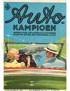 1937 AUTOKAMPIOEN MAGAZINE 25 DUTCH