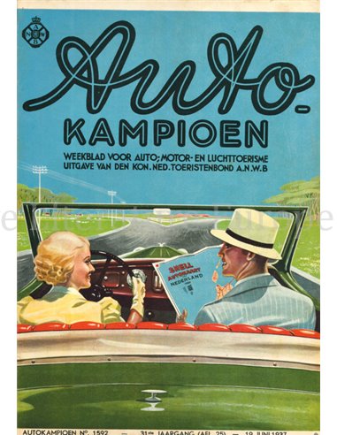 1937 AUTOKAMPIOEN MAGAZINE 25 DUTCH