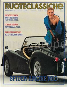 1992 RUOTECLASSICHE MAGAZINE MAART ITALIAANS