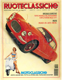 1993 RUOTECLASSICHE MAGAZINE 64 ITALIAN