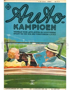1937 AUTOKAMPIOEN MAGAZINE 26 DUTCH