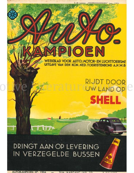 1937 AUTOKAMPIOEN MAGAZINE 27 DUTCH