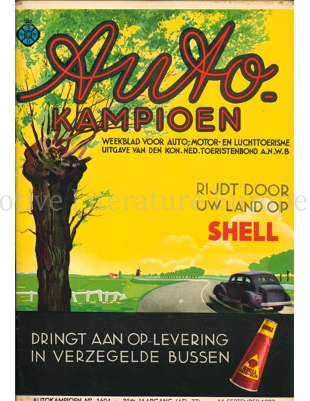 1937 AUTOKAMPIOEN MAGAZINE 37 DUTCH