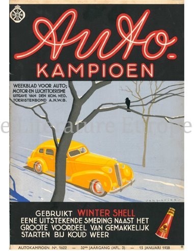 1938 AUTOKAMPIOEN MAGAZIN 03 NIEDERLÄNDISCH