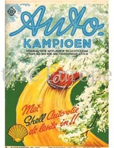 1938 AUTOKAMPIOEN MAGAZIN 12 NIEDERLÄNDISCH