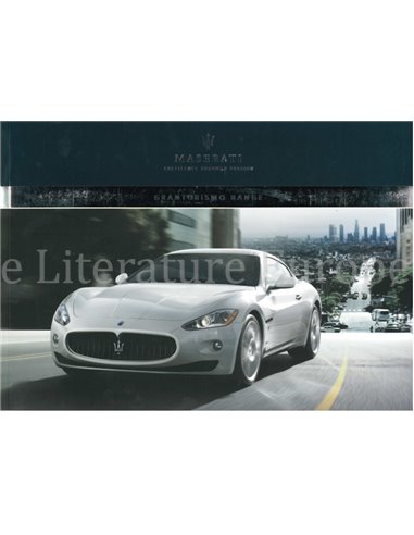 2010 MASERATI GRANTURISMO S PROSPEKT ENGLISCH
