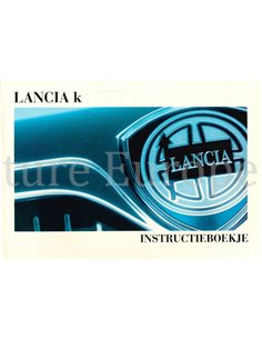 1997 LANCIA KAPPA BETRIEBSANLEITUNG NIEDERLÄNDISCH