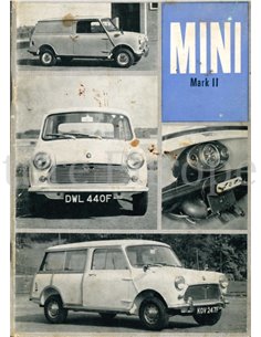1968 BMC MINI MK II INSTRUCTIEBOEKJE NEDERLANDS