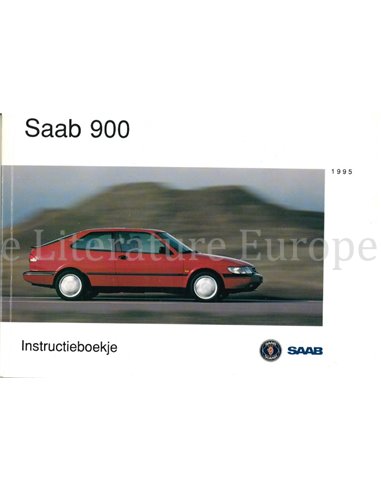 1995 SAAB 900 BETRIEBSANLEITUNG NIEDERLÄNDISCH