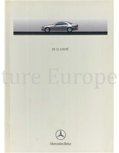 2000 MERCEDES BENZ CL COUPE HARDCOVER BROCHURE NEDERLANDS
