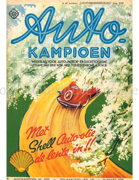 1938 AUTOKAMPIOEN MAGAZIN 13 NIEDERLÄNDISCH