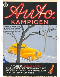 1938 AUTOKAMPIOEN MAGAZIN 08 NIEDERLÄNDISCH