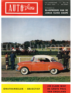 1962 AUTOVISIE MAGAZIN 30 NIEDERLÄNDISCH