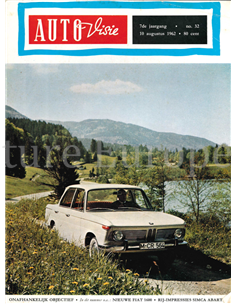 1962 AUTOVISIE MAGAZINE 32 NEDERLANDS