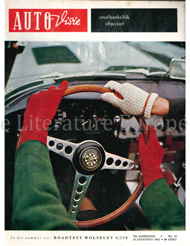 1962 AUTOVISIE MAGAZINE 35 NEDERLANDS