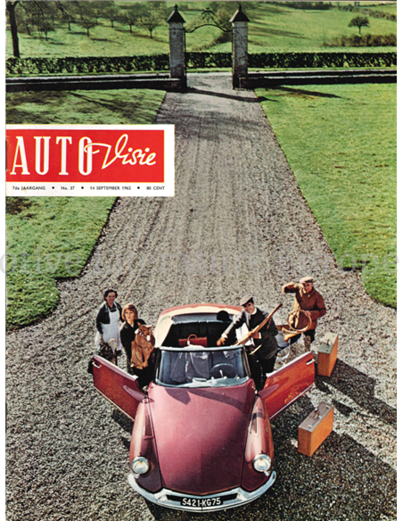 1962 AUTOVISIE MAGAZINE 37 DUTCH